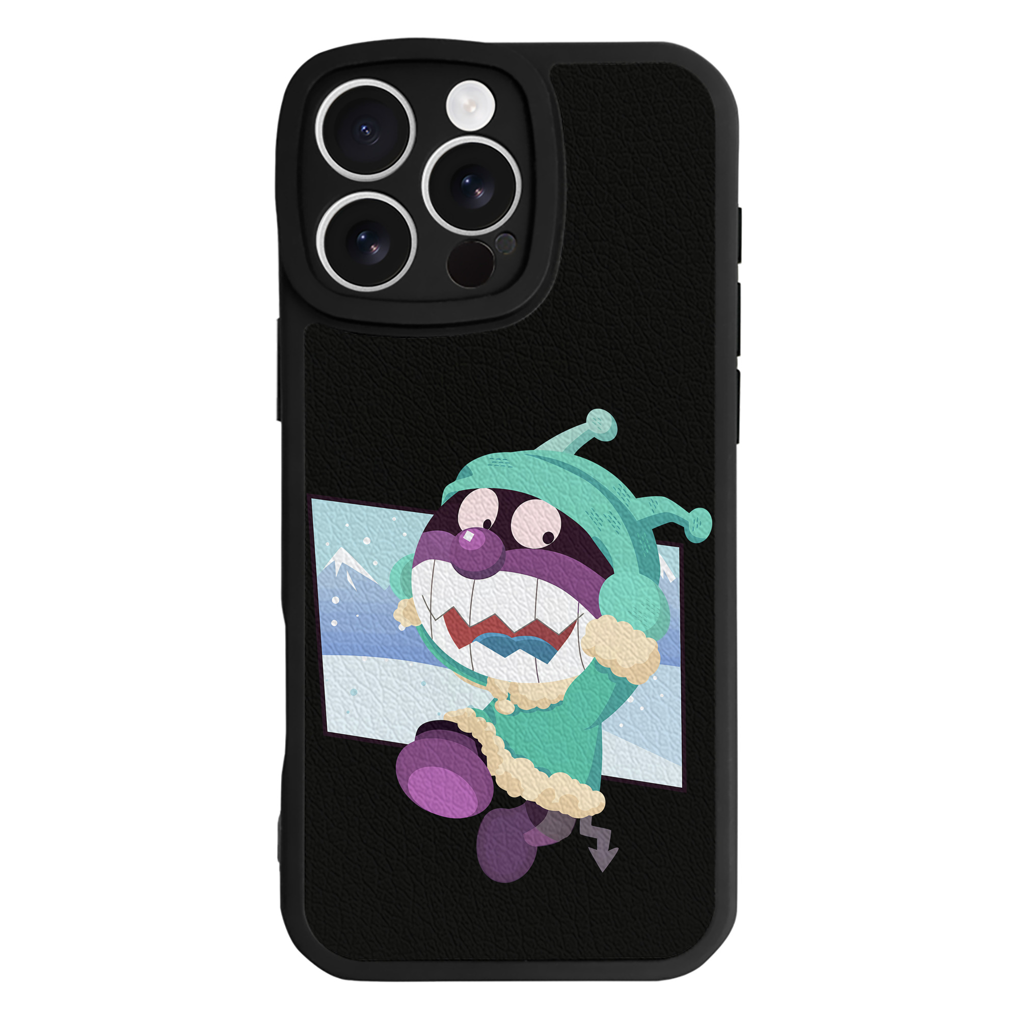 （画像用） アンパンマン Anpanman 【iPhone 16シリーズ対応】シリコンスマホケース（レザー調） 材質：シリコン